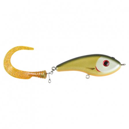 Catchy, 13cm, 95g - Green Candy Roach - Motoroil Glitter