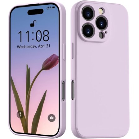 iPhone 16 Pro mobilcover TPU / silikone rød -