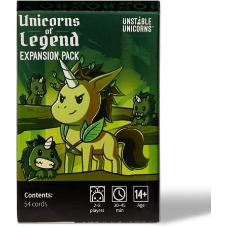 TeeTurtle | Korttipeli | Ikä 8+ | 2-8 pelaajaa | 30-45 minuutin peliaika Unicorns of Legend Expansion Unicorns of Legend Expansion