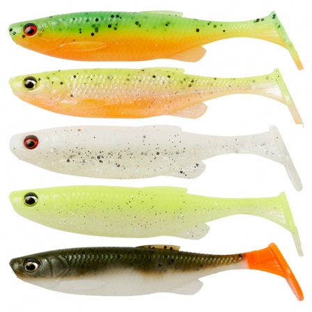 Savage Gear Fat Minnow T-Tail 7,5cm, 5g (5pcs) Darkwater Mix