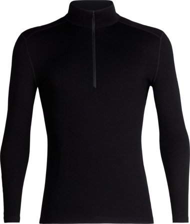 Icebreaker M's Tech LS Half Zip 260 Black