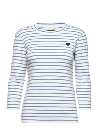 Kaliddy T-Shirt 3/4 Sl Patterned Kaffe