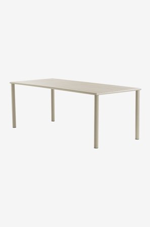 Jotex - Spisebord 90x200 Cm Beige - MENTON - Kjøp Spisebord til uterommet hos Jotex