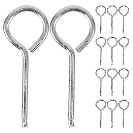 100 stk. låsesplint for brannslukningsapparat, rustfritt stål, erstatningssplint, sikkerhetsutstyr