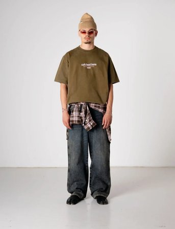 Woodbird Wbbeam Dye Tee - Green - M