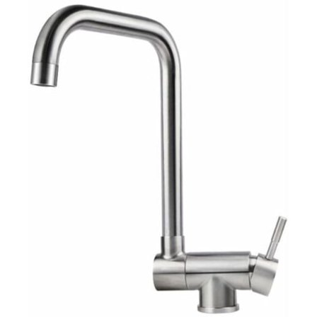 Udtrækkelig køkkenhane, rustfrit stål foldbar vaskhane