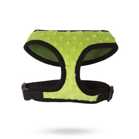 East Side Collection - Dimple Plush Sele Grön - Hundsele