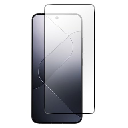 2-PAK SKALO Xiaomi 14 5G FULL-FIT Hærdet Glas Skærmbeskyttelse - Sort