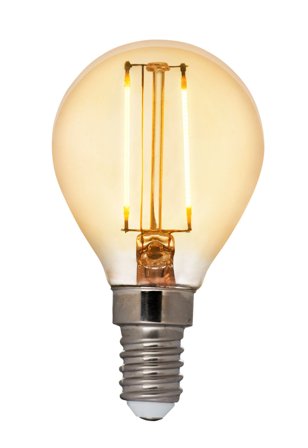 Airam Amber LED-lampe 2,5 W, E14, Belysning