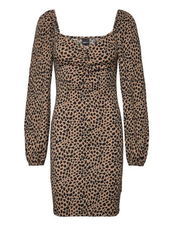 Gina Tricot Wanna Dress - Brown - M