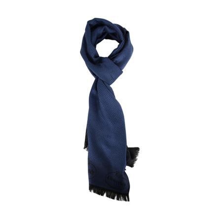 Church's, Winter Scarves Blauw, Heren, Maat:ONE Size