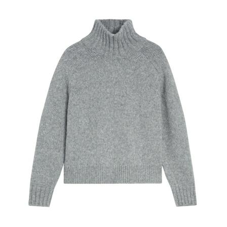Closed Turtlenecks Grå, Dame Rullekraver