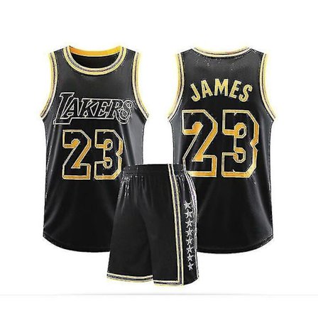 #23 Lebron James Baskettröja Set Lakers Uniform