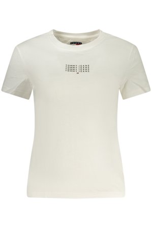 Tommy Hilfiger T-shirt Maniche Corte Donna Bianco