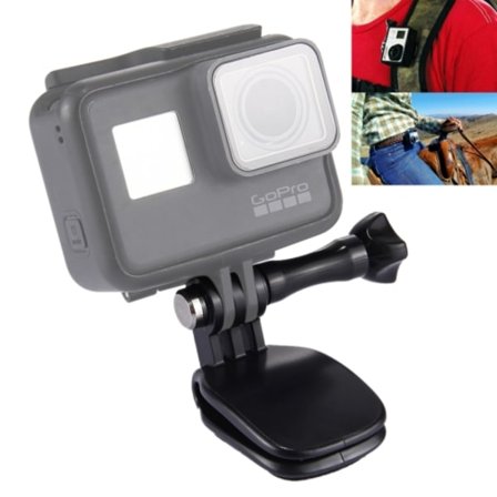 TMC Head Quickclip för GoPro HERO6 /5 Session /5 /4 Session /4 /3+ /3 /2 /1, andra sportkameror