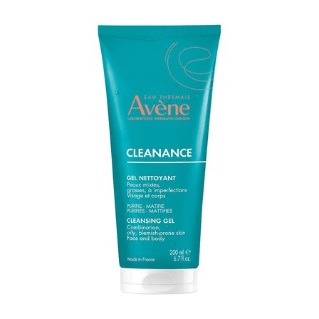 Avène Cleanance Mattifying Cleansing Gel 200 ml, Skincare, Renseprodukter, Rens & Vask