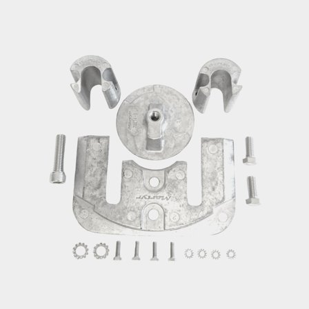 Anode kit, aluminium, for MerCruiser Bravo II, III