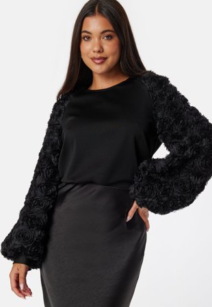 Ida Sjöstedt - Juliette Top - Black - Kläder - - Bubbleroom
