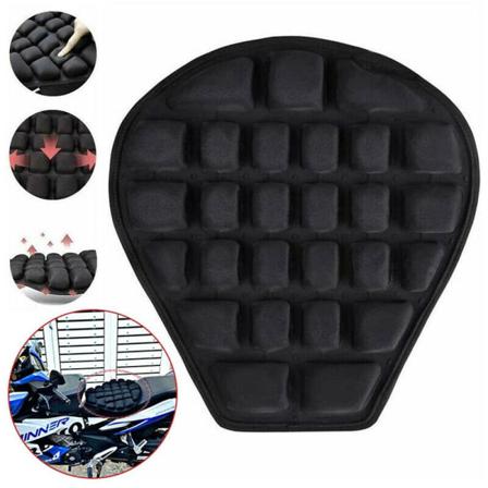 Motorsykkel Sittepute Gel Sittepute Motorsykkelpute Svart black