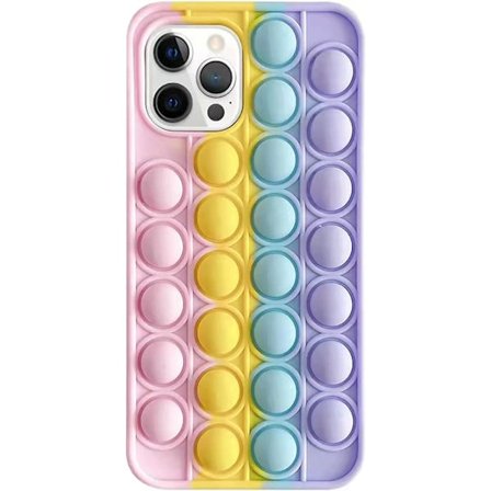 iPhone 13 Pro Pop It Fidget Deksel - Flerfarget