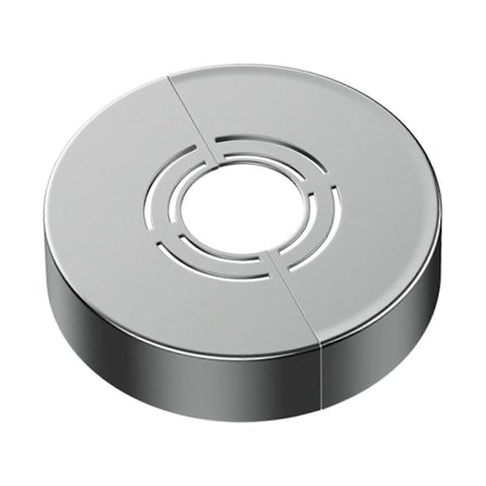 Set med 2 delade duschblandare rosett platt kranrosett (70 x 25)