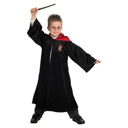 Harry potter deluxe 122/128cl (7-8 år) kappa dräkt gryffindor
