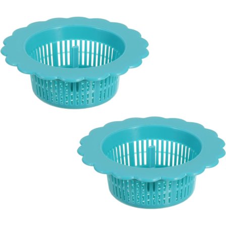 2 st diskhoavloppssil, köksavloppsfilter håravloppsuppsamlare diskhoavlopp för kök badrum balkong