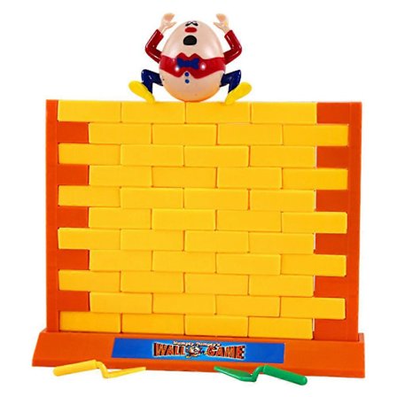 Sjove Gadgets Skub Væg Brætspil Nedriv Kreativ Væg Humpty Dumpty Spil Forældre-Barn Interaktivt Legetøj