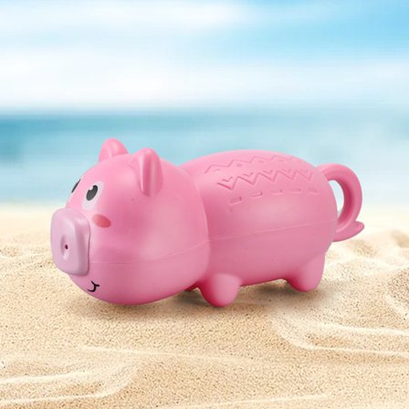 Djur Vattenleksak Sommar Spruta Leksak För Barn För Simbassäng Strand Sand Vatten Kamp Leksak(rosa gris)