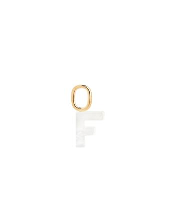 Lucid Letter Charm Halskjede Anheng Gull Maria Black*Betinget Tilbud