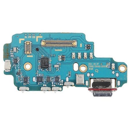 Yhteensopiva Samsung Galaxy S22 Ultra 5G S908U OEM -latausportin joustokaapelin varaosa (ilman logoa)