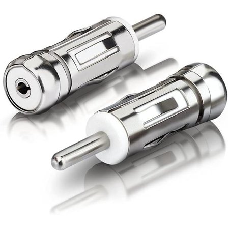 5 DIN till ISO bilantenn adapter kompatibel bilantennkontakt