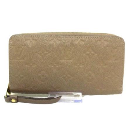 Louis Vuitton Vintage, Pre-owned Leather Wallets Beige, Dames, Maat:ONE Size