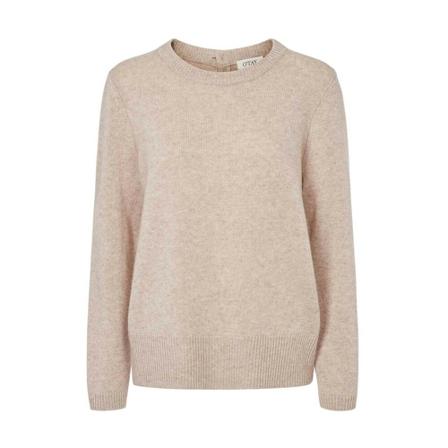 O'tay, Round-neck Knitwear Beige, Dames, Maat:XL