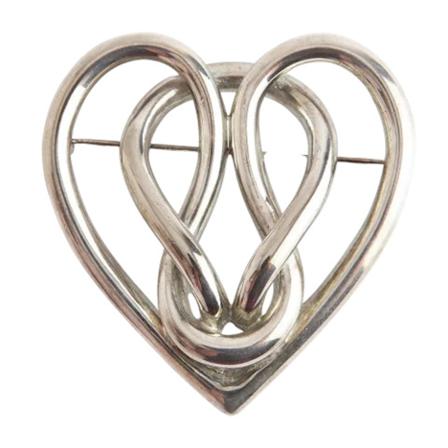 Givenchy Pre-owned, Pre-owned Metal brooches Grijs, Dames, Maat:ONE Size