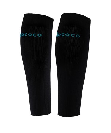 Gococo Compression Calf Sleeves Sort M (33-39 cm around calf), Tøj & Bolig, Træningstøj, Træningssokker