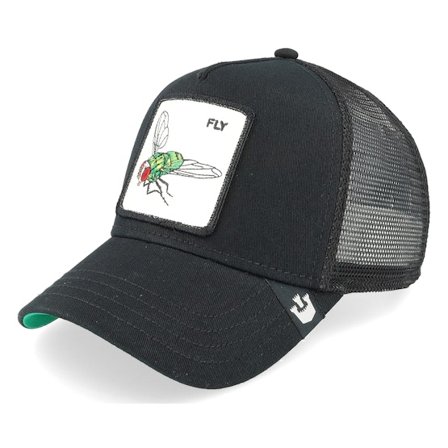 Goorin Bros. - Svart trucker Caps - Hatstore Exclusive x Buzz Off Black Trucker @ Hatstore