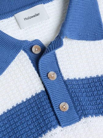 Elio Striped Polo