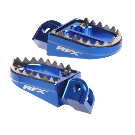 RFX Pro Shark Teeth Foot Pegs - Husqvarna TC 85 2014-2017