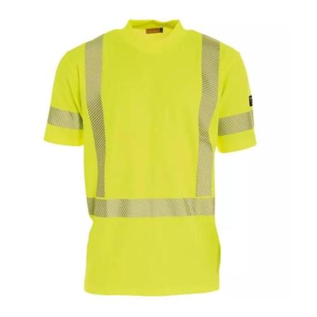 Reflekterende advarsels-T-shirt - Medium Gul