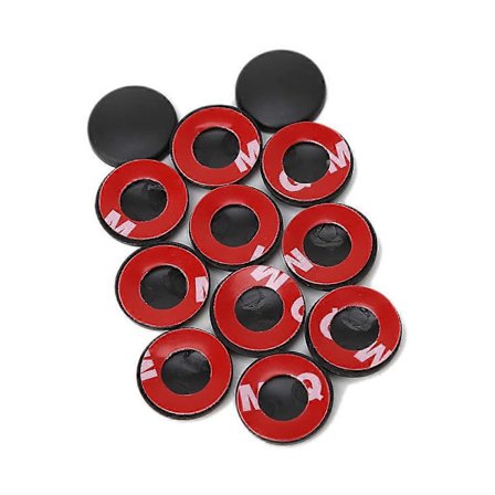 12x Oven lukon ruuvin suojus Land Cruiser 200 Prado FJ150:lle RAV4:lle