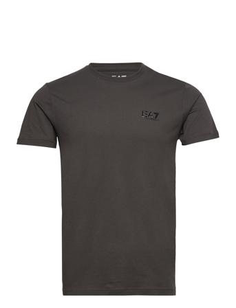 T-Shirt T-shirts Short-sleeved Grå EA7*Betinget Tilbud