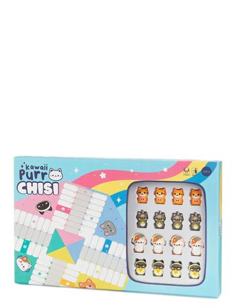 Spil Ludo, Kawaii Purrchisi Patterned Balvi