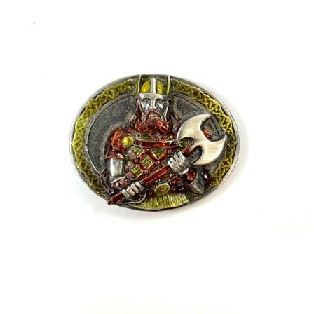 Belt Buckle - Viking with axe