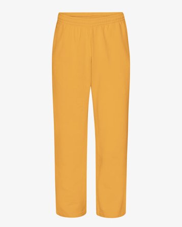 Organic Straight Leg Sweatpants - Burned Yellow