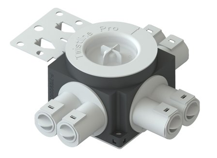 R-Line Veggboks med stenderfeste 6-løp 16/20mm