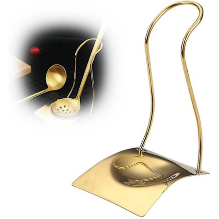 1 stk Køkken Ske Stativ, Skeholder, Rustfrit Stål Skeholder, Køkken