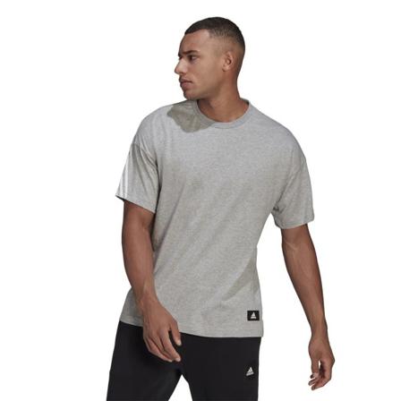 Shirts Adidas 3 Stripes Tee Gråa 176 - 181 Cm/l