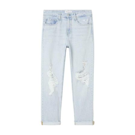 Calvin Klein Jeans, 90S Straight jewns Niebieski, Mężczyzna, Rozmiar: W30
