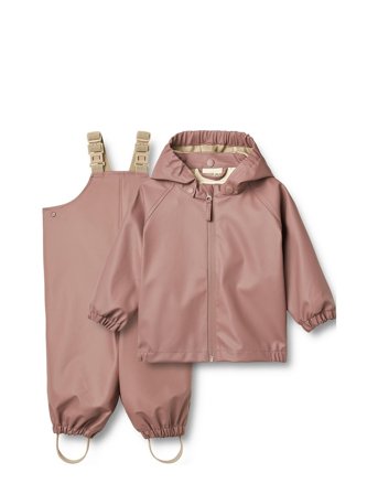 Wheat Rainwear Charlie Set - Pink - 86